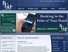 Tablet Screenshot of bellcu.com